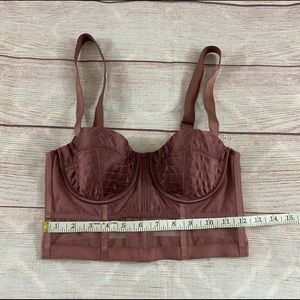 COPY - Victoria Secret Very Sexy Lined  Bustier Balconette Corset Bra - 34B